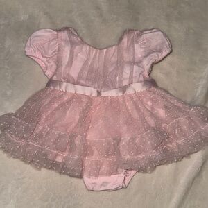 Cynthia Rowley Pink Baby Dress with Bow